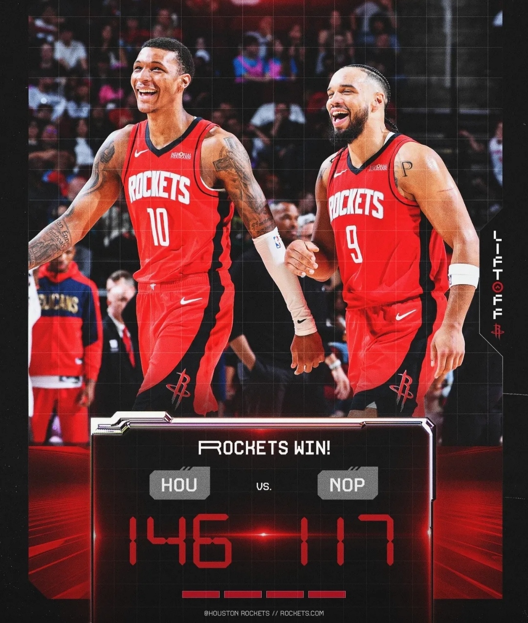 火箭在客场大胜尼克斯,豪取连胜 火箭在客场大胜尼克斯,豪取连胜